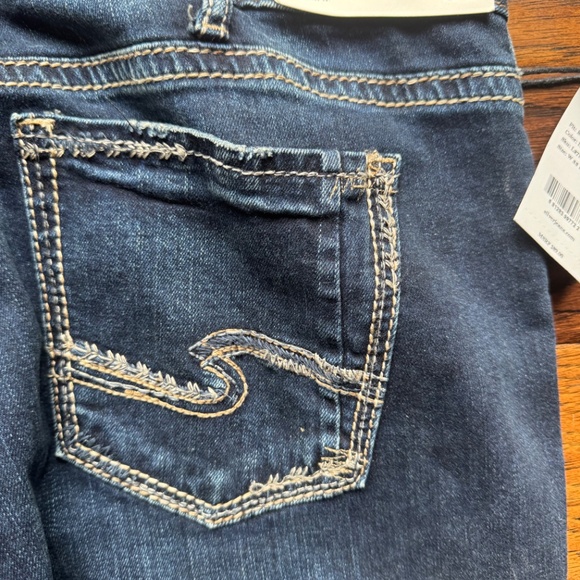 Silver Boyfriend Midrise Slim Womens Jean - Picture 3 of 8